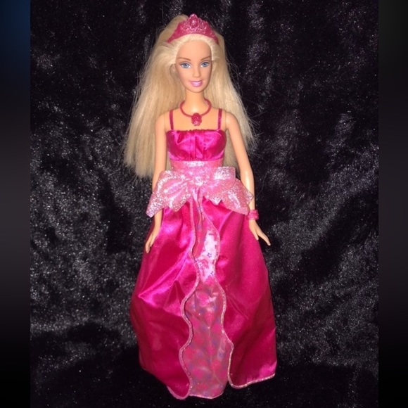 Happy Birthday Barbie 2009 PINK Happy Birthday Dress & 1988 Barbie by Mattel - Picture 1 of 12